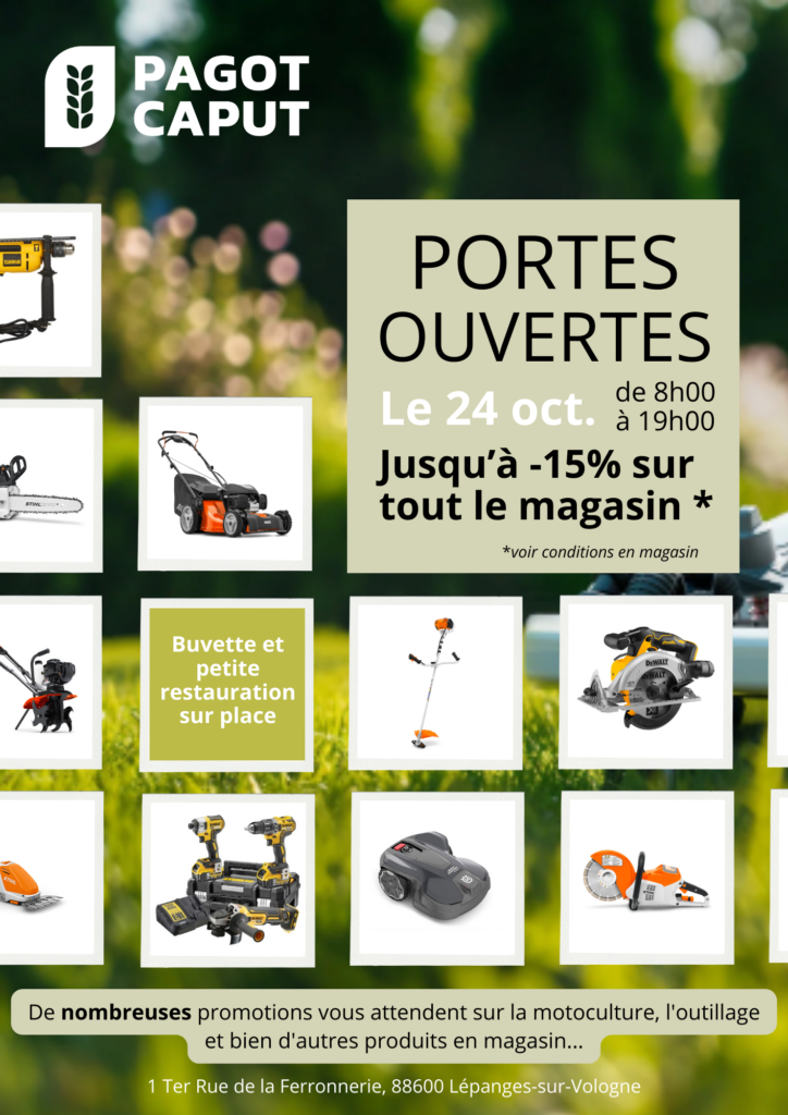 Affiche JPO Lépanges sur Vologne